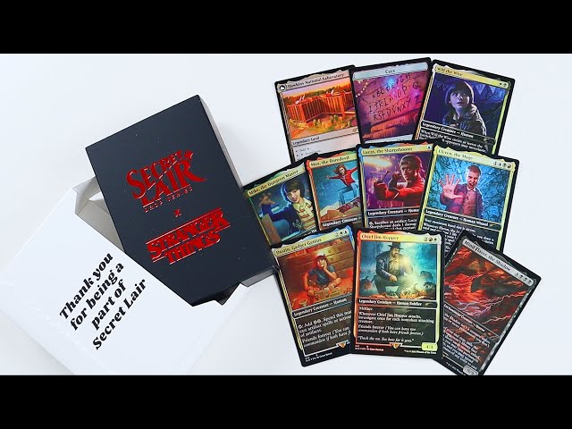 MTG Secret Lair x Stranger Things FOIL 【公式通販】