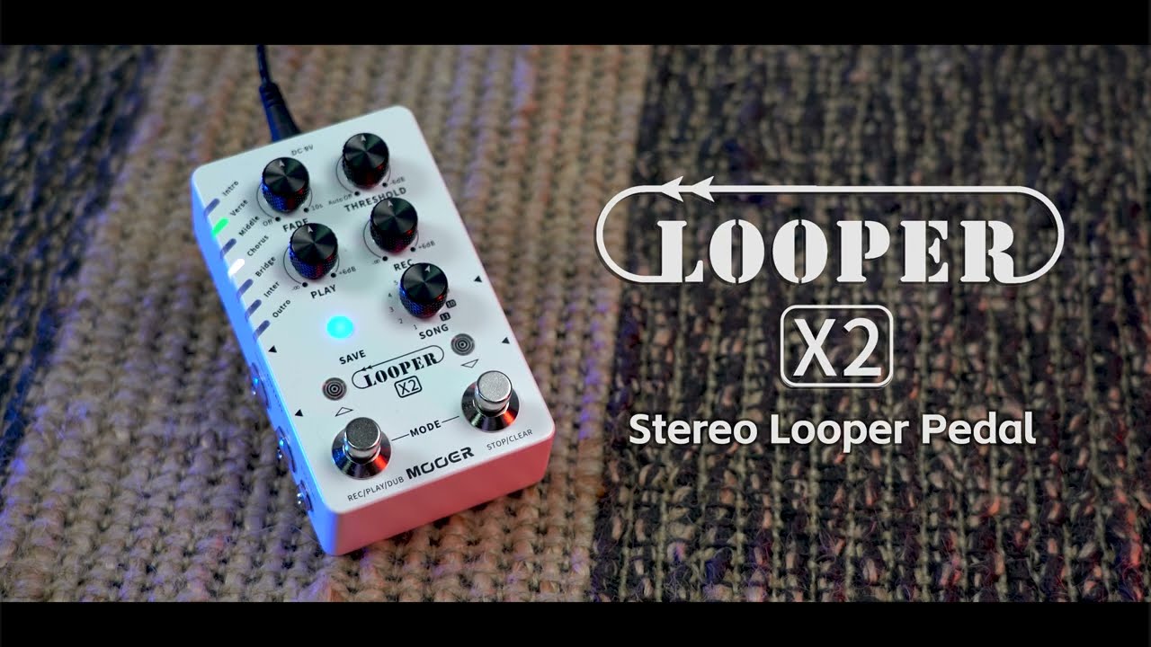 MOOER Looper X2 Official Demo Video - YouTube