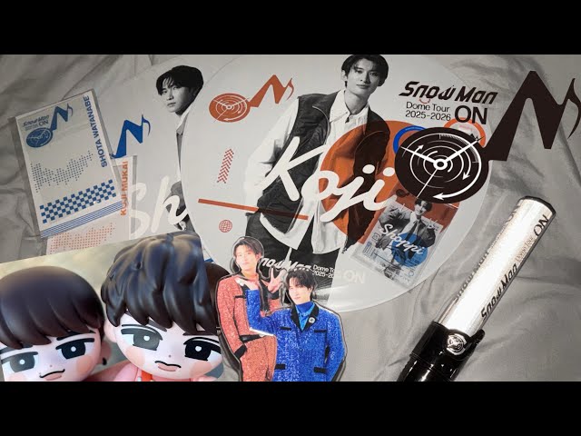 Snow Man Dome TOUR 2025-2026 ON Merchandise Purchase Introduction