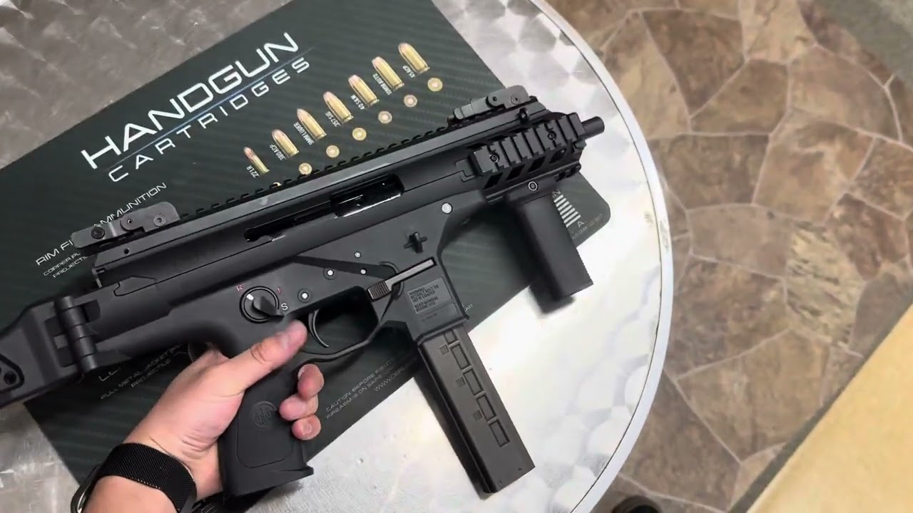 7/18発売！KSC PMX GBB サンプル動作動画（空撃） - YouTube