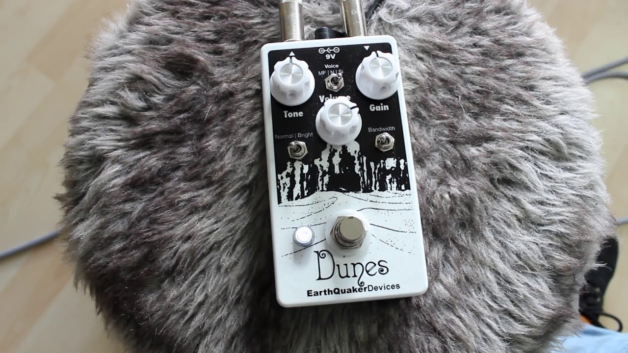 Earthquaker Devices Dunes | TS808 inspired overdrive - YouTube