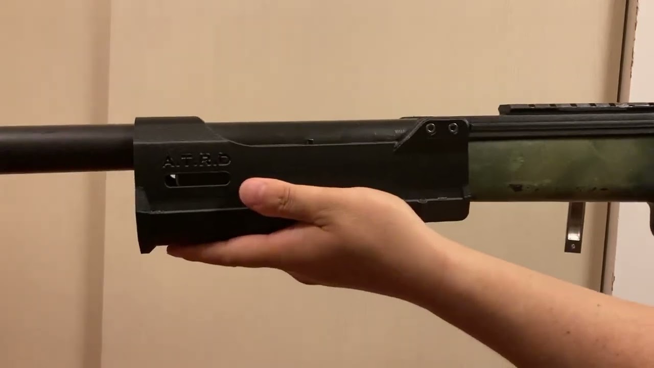 A.T.R.D VSR-10 ポンプアクションキット化成功！ - YouTube