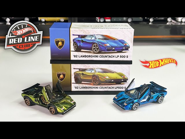 Reviewing the Hot Wheels RLC '82 Lamborghini Countach lP 500 S