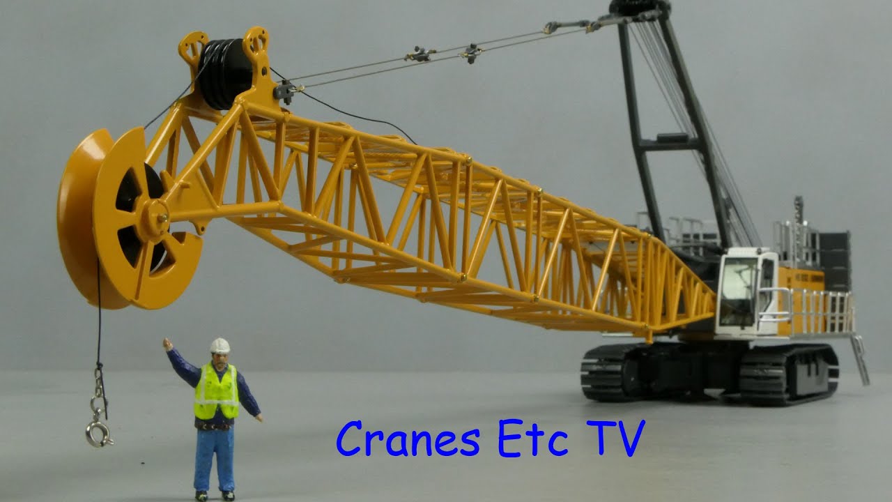 NZG Liebherr HS 8130.1 Crawler Crane by Cranes Etc TV - YouTube