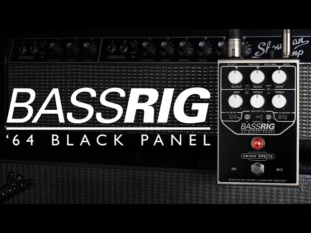 Introducing BASSRIG '64 Black Panel - YouTube