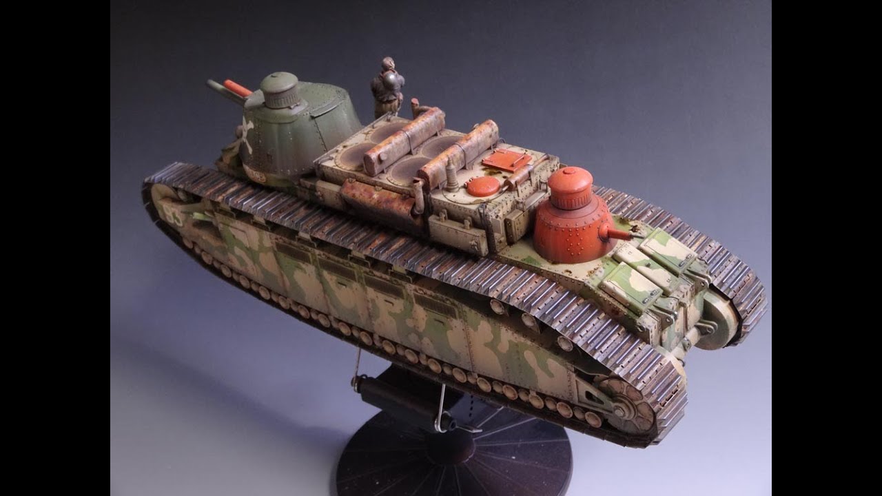 MENGシャール2C 製作レビュー 第一話（MENG MODEL TS009 Char2C