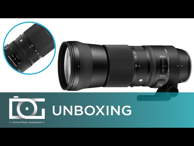UNBOXING REVIEW | SIGMA 150-600mm F5-6.3 DG Contemporary Camera