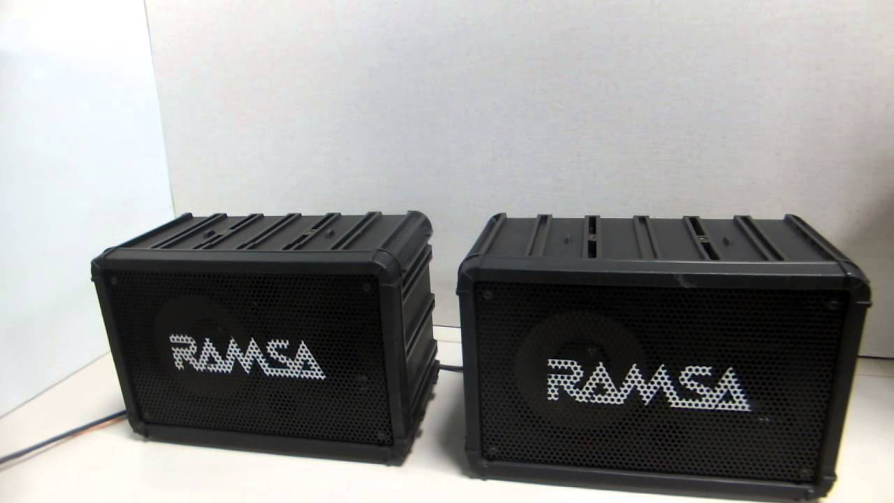 中古】RAMSA WS-A80 ナショナルラムサスピーカー2台セットの落札情報