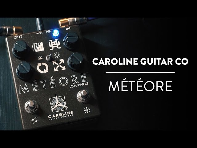 Caroline Guitar Company - Météore Lo-Fi Reverb Demo - YouTube
