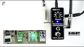 ISP Technologies Deci-Mate G Micro Decimator Noise Reduction Pedal