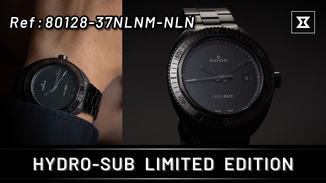 EDOX×LABEL NOIR】ハイドロサブ クロノメーター 世界限定 140 本
