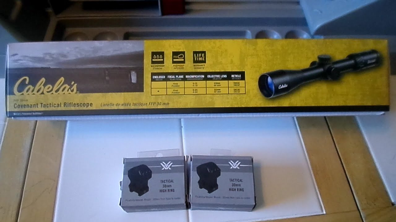 Cabelas 6x24-50mm Scope - YouTube