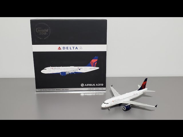 PERFECTION! Gemini 200 Delta Airlines A319 [N371NB] 1:200 Model