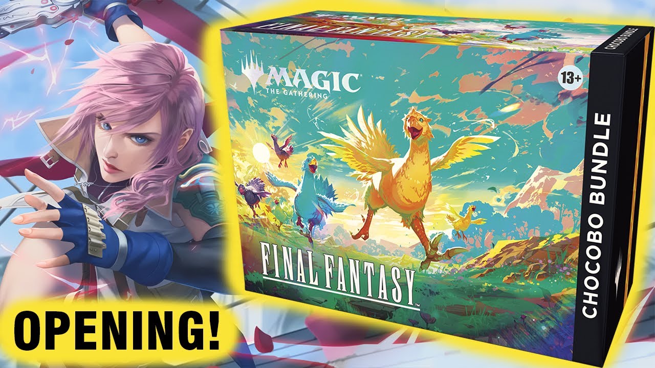Final Fantasy Chocobo Bundle Opening | MTG - YouTube