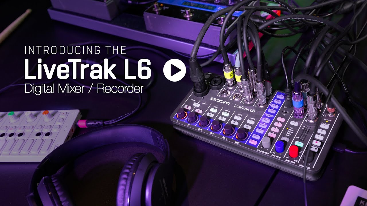 DTM・DAW LivetrackL6 Introducing the LiveTrak L6 - YouTube