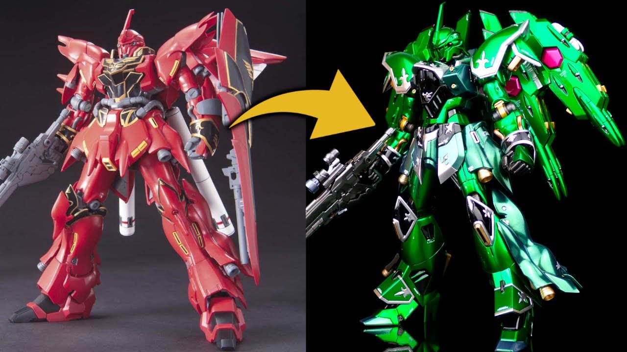 MG1/100 ローゼン・ズール風シナンジュ(アンジェロ機)改造改修 塗装