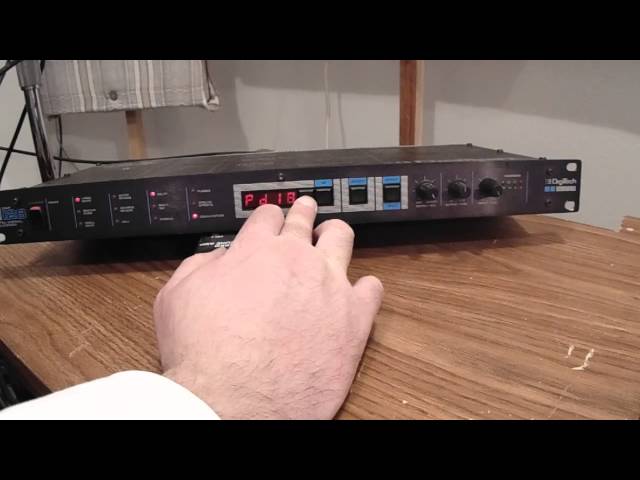 Digitech DSP-128 Demo - YouTube