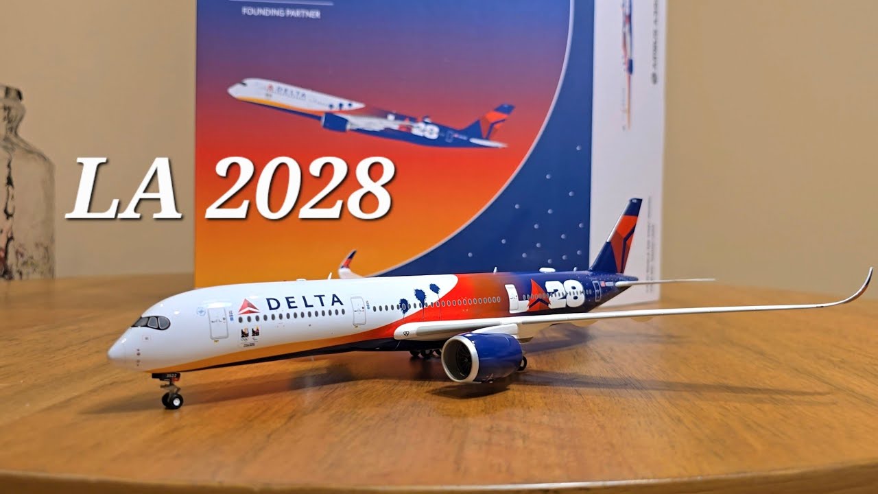 Gemini jets 1/200 デルタ航空LA28記念モデル Gemini Jets 200 Delta