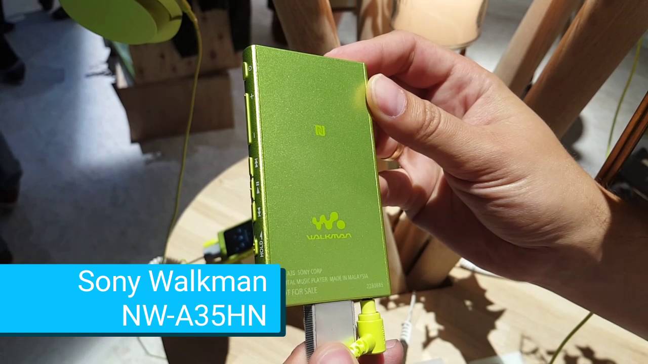 Sony Walkman NW-A35HN - YouTube