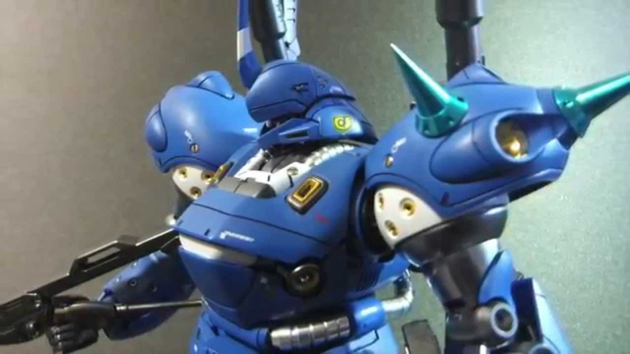 MG、MS-18E Kampfer ケンプファー塗装、改造、完成 - YouTube