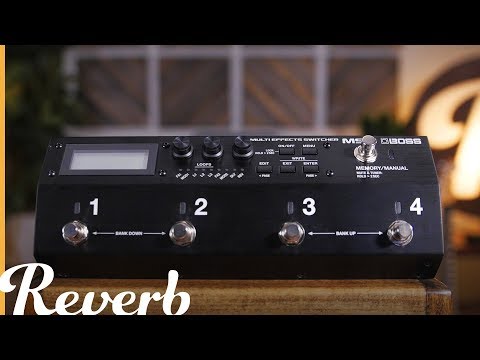 Boss MS-3 Multi Effects Switcher | Reverb Demo - YouTube