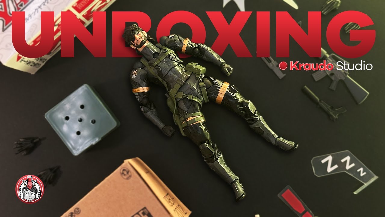 Unboxing a $150 METAL GEAR SOLID figure - Revoltech Yamaguchi No