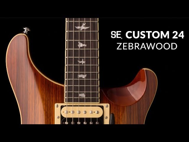 The SE Custom 24 Spalted Maple | PRS Guitars - YouTube