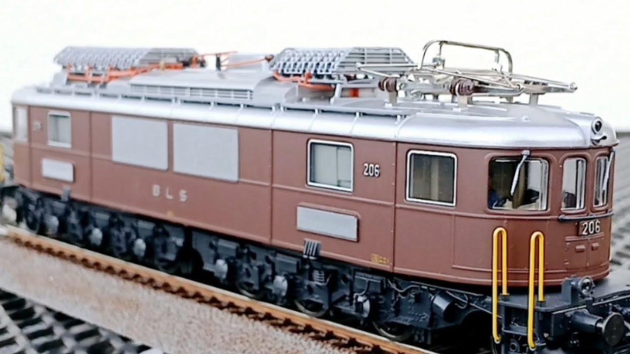 Ae 6/8 of the BLS by Roco. Solidly built, and found cheaply on the