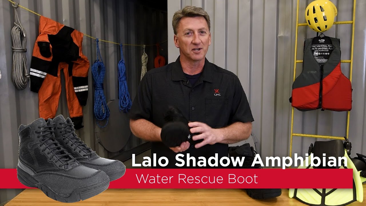 Lalo Shadow Amphibian Water Rescue Boot | CMC - YouTube