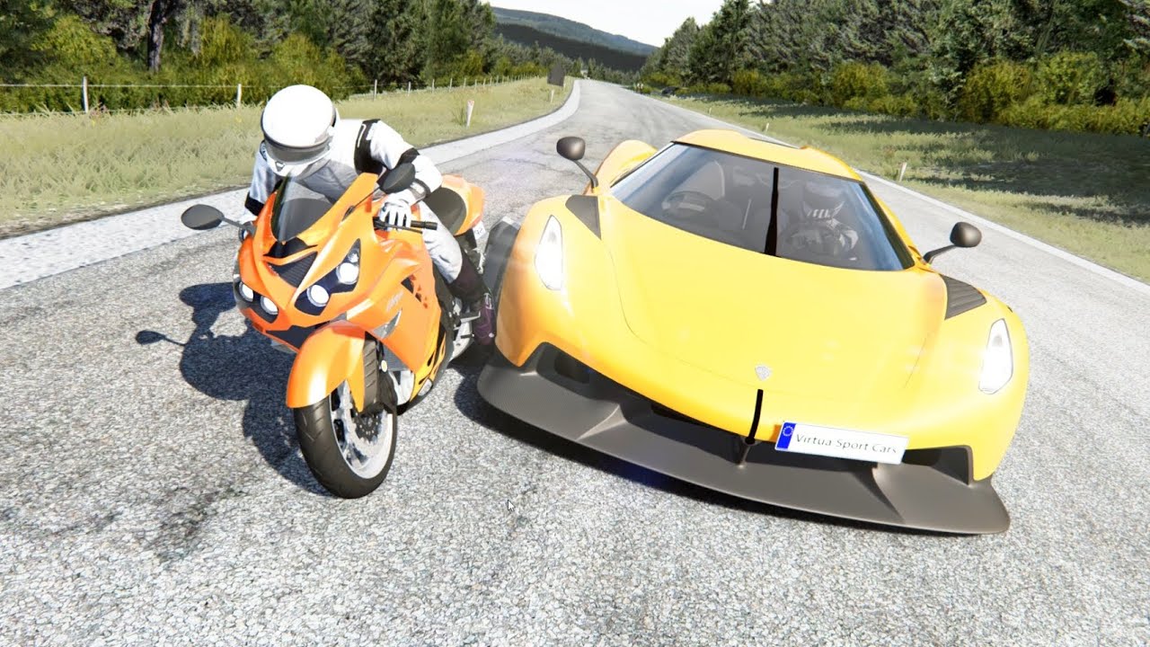 87kaori.yページ Kawasaki Ninja ZX-14R vs Hypercars Koenigsegg