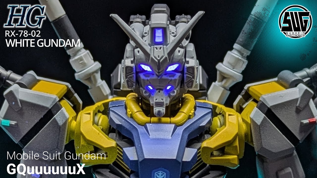 Gunpla Full Painting] HG White Gundam fully painted! Gundam is