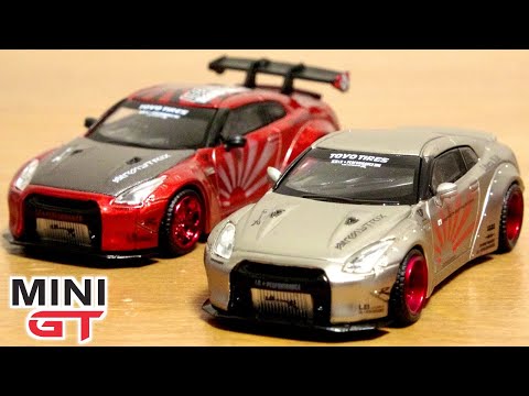 ギラギラはテンション上がるー☆リバティウォーク MINI GT GT-R