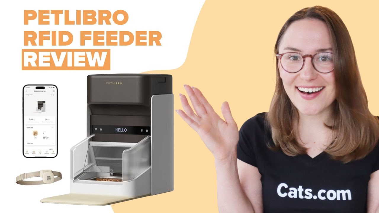 PETLIBRO One RFID Pet Feeder Review - YouTube