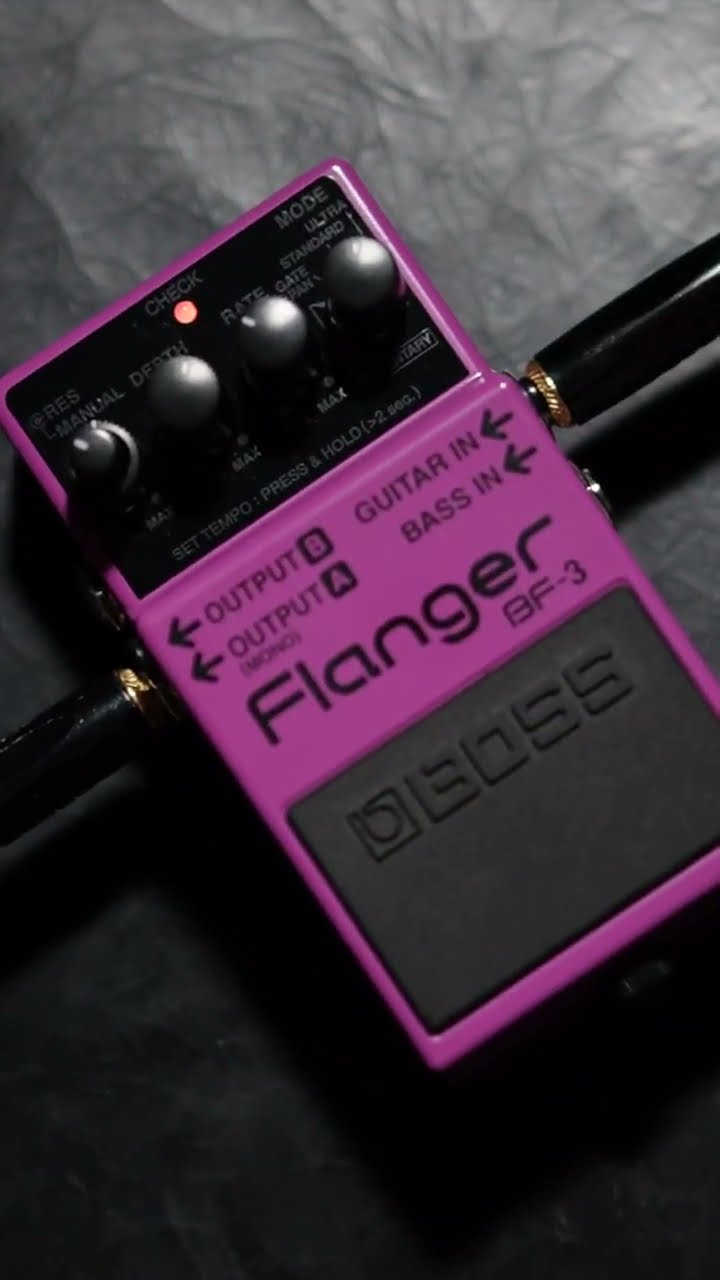 BOSS BF-3 フランジャー FRANGER 2002年 発売初年 BOSS BF-3 Flanger