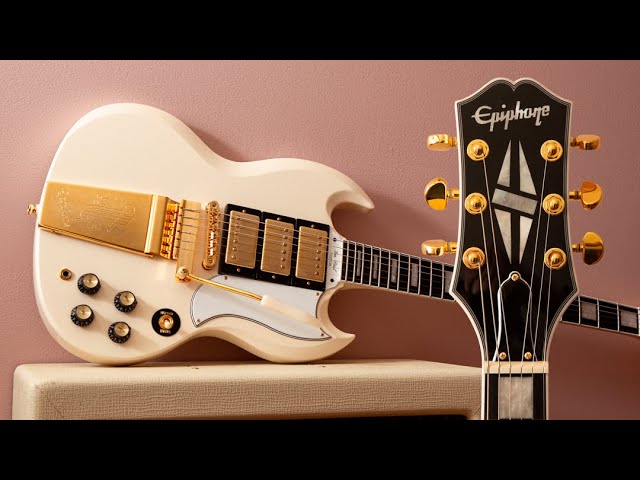 エピフォン SG 魔改造 佐野所有SG Customを参考にした魔改造SGが