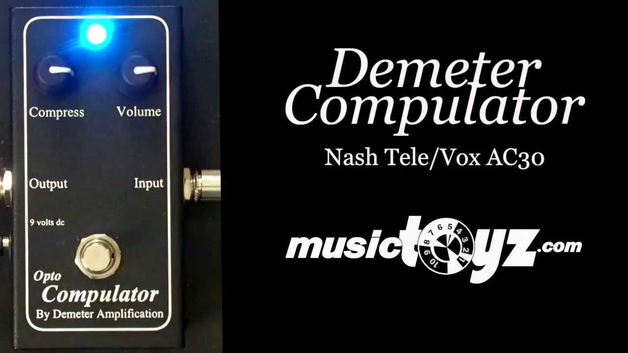 Demeter Compulator - YouTube