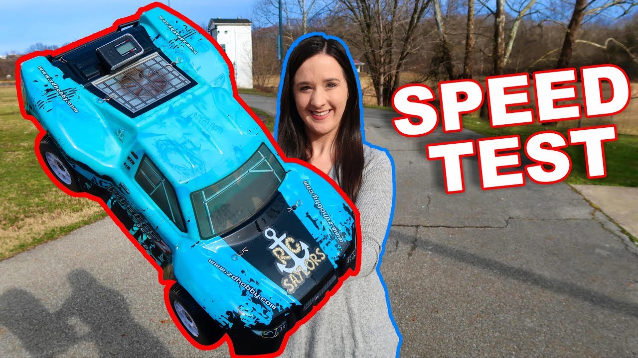 Valentine's Day Speed Test NEW TRUCK ZD Racing 9203 1/8 Scale SCT