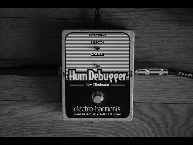 Hum Debugger - Electro-Harmonix pedal demo - YouTube