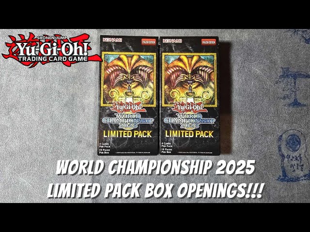 遊戯王 LIMITED PACK WORLD CHAMPIONSHIP 3BOX 遊戯王LIMITED PACK