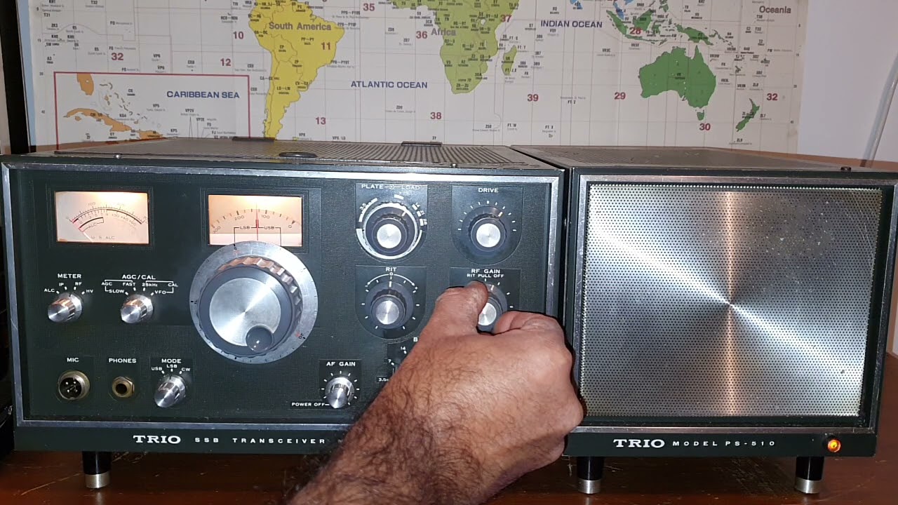 Kenwood Trio TS-510 HF Tube Transceiver: Navigating the Airwaves