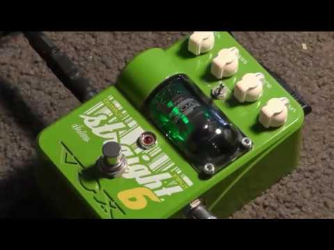 Vox Straight Six overdrive pedal - sweet low end ;) - YouTube