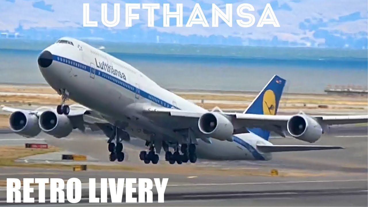 航空機・ヘリコプター Lufthansa B747-8i D-ABYT Retro Lufthansa B747