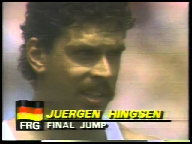 Olympics - 1984 Los Angeles - Track - Decathlon - Broad Jump