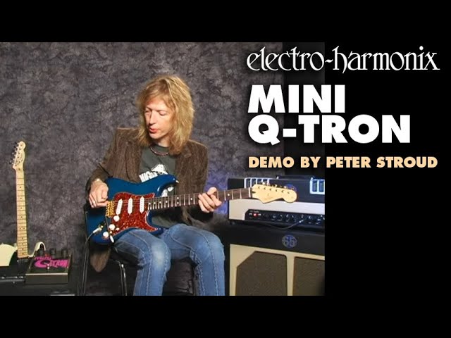 Electro-Harmonix Mini Q-Tron - Envelope Filter Pedal (Demo by