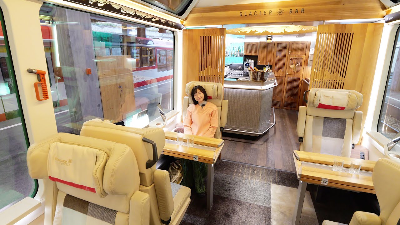 スイス🇨🇭氷河急行 エクセレンスクラスに乗ってきた/Glacier Express