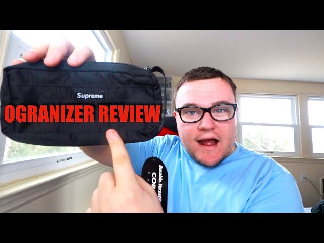 Supreme Organizer Pouch/Bag Review - YouTube