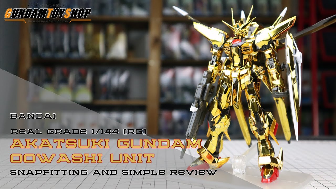 Bandai Real Grade RG 1144 Akatsuki Gundam Oowashi Unit Sample
