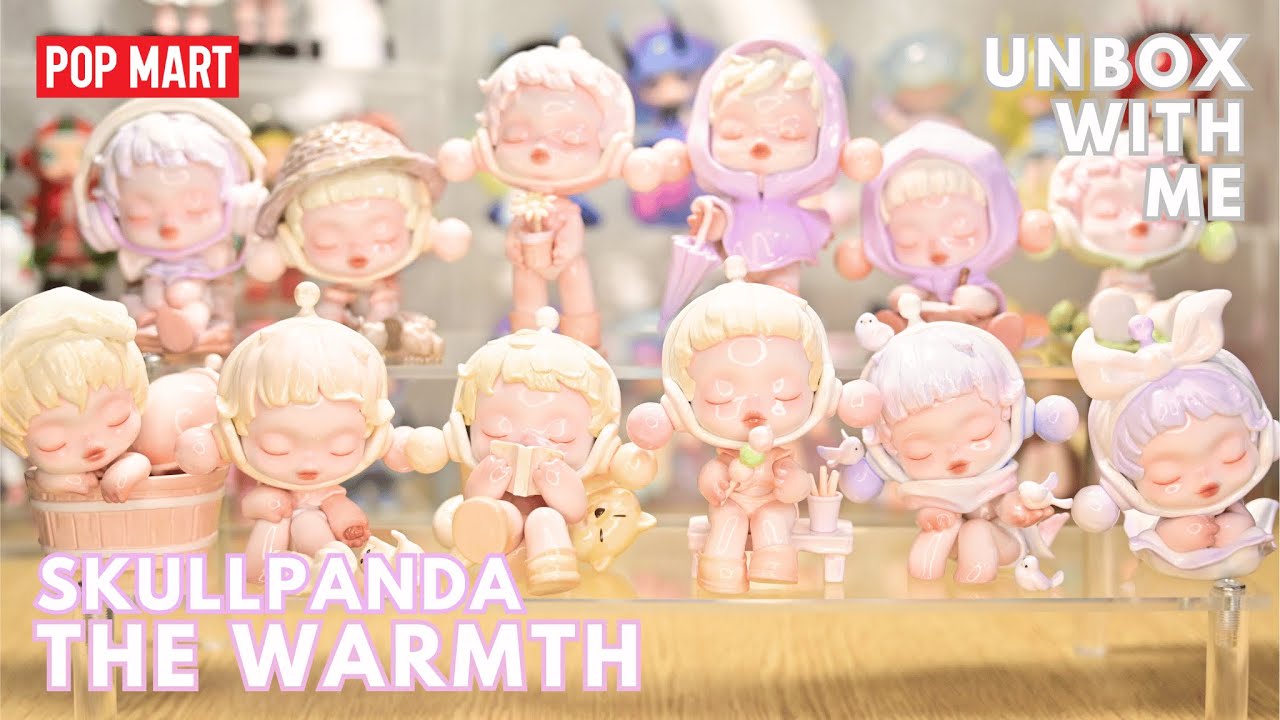 POP MART】SKULLPANDA: THE WARMTH | Stay warm during this winter