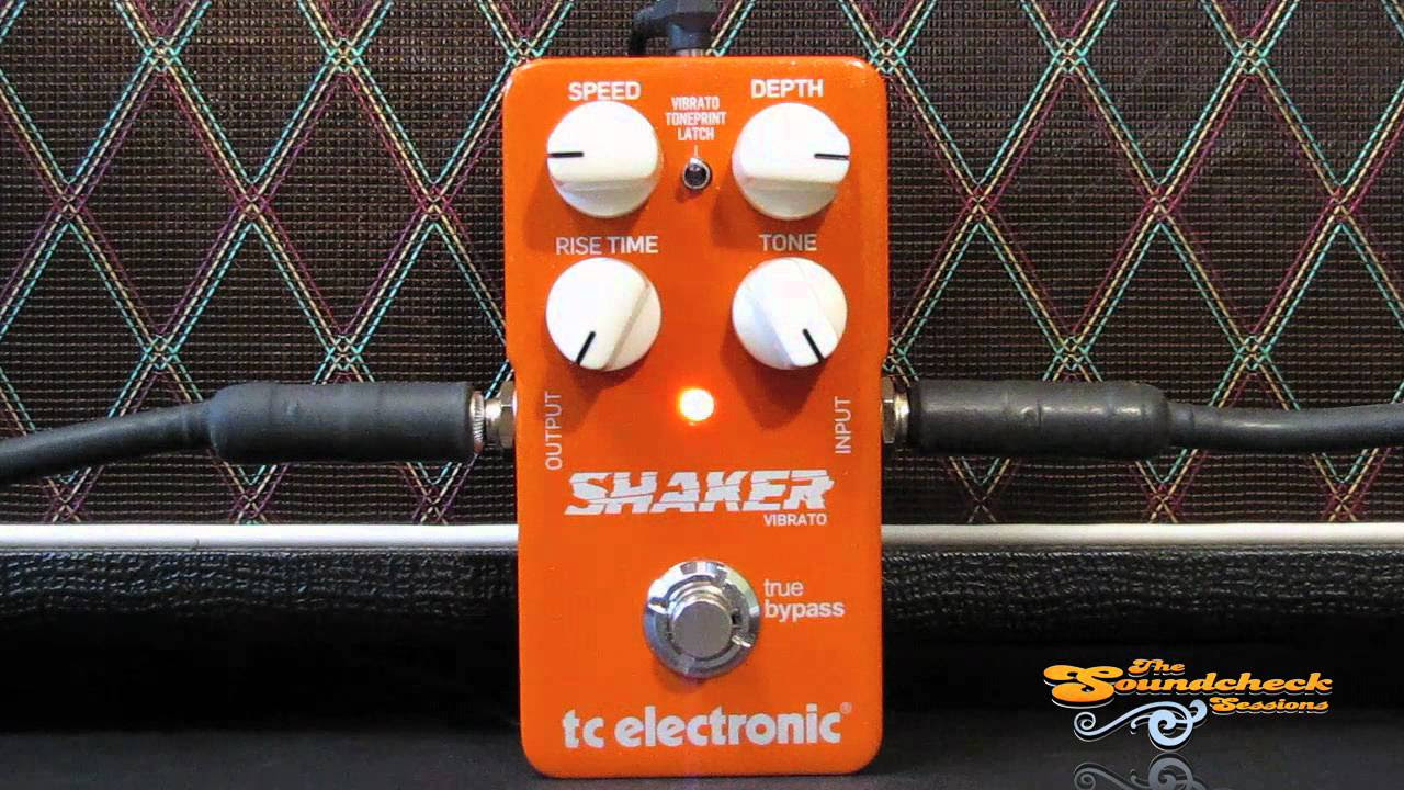 TC Electronic Shaker Vibrato Video Review And Demo - YouTube