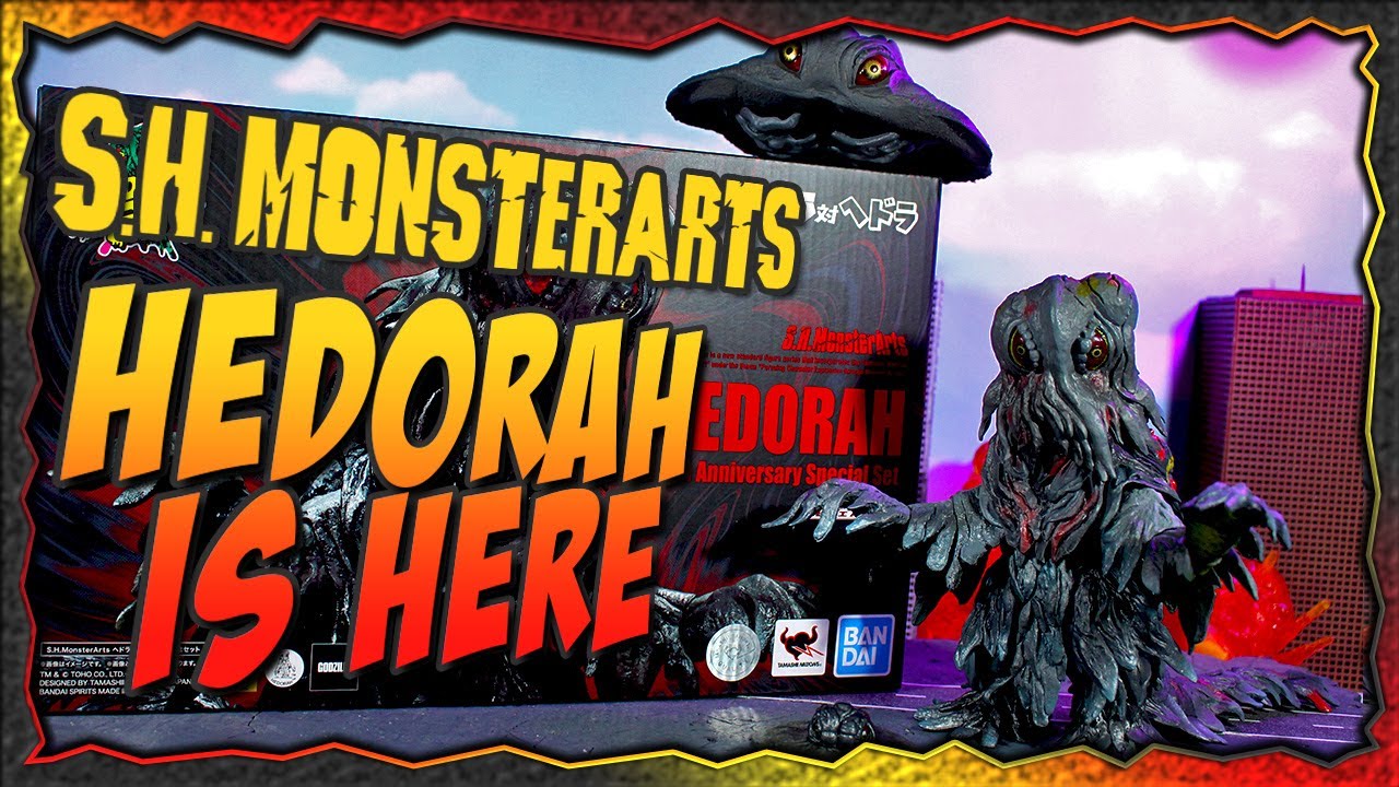SH MonsterArts Hedorah 50th Anniversary Set UNBOXING - YouTube
